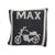 Vintage Motorcycle & Name Personalized Pillow-Pillow-Default-Jack and Jill Boutique
