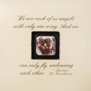 Handmade Wood Photobox with quote "We Are Each of Us"-Photoboxes-Jack and Jill Boutique