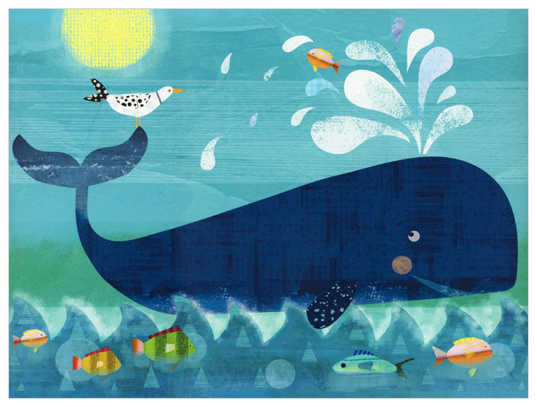Whale Pals Wall Art-Wall Art-Jack and Jill Boutique