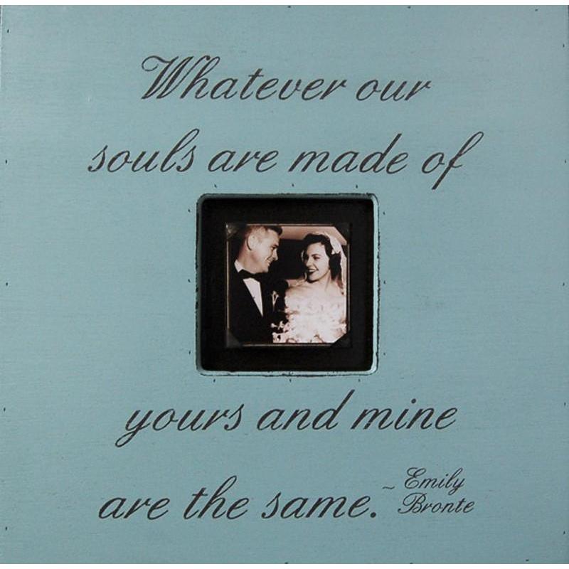 Handmade Wood Photobox with quote "Whatever Our Souls are Made Of"-Photoboxes-Default-Jack and Jill Boutique