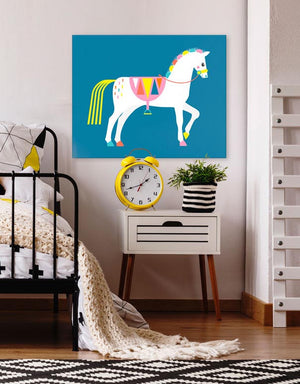 White Horse Wall Art-Wall Art-Jack and Jill Boutique