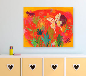 Wild Flower Sunset Wall Art-Wall Art-30x24-Jack and Jill Boutique