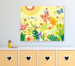 Wild Flower Sunshine Wall Art-Wall Art-30x24-Jack and Jill Boutique