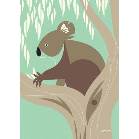 Wild Things of Oz - Koala | Canvas Wall Art-Canvas Wall Art-Jack and Jill Boutique