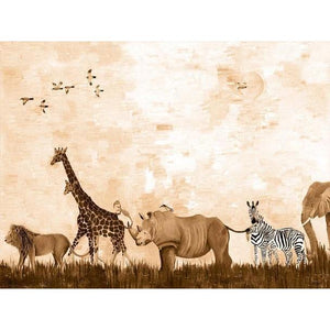 Wild Things - Sepia | Canvas Wall Art-Canvas Wall Art-Jack and Jill Boutique