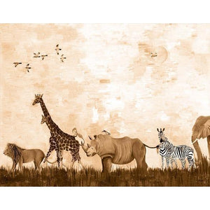 Wild Things - Sepia | Canvas Wall Art-Canvas Wall Art-Jack and Jill Boutique