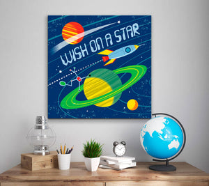 Wish on a Star Wall Art-Wall Art-Jack and Jill Boutique