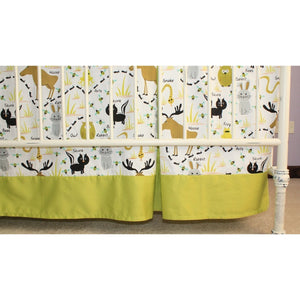 Woodland Animals Crib Bedding | Animal Print Baby Bedding Set-Crib Bedding Set-Jack and Jill Boutique