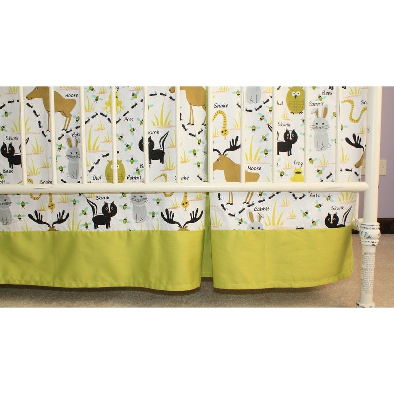 Woodland Animals Crib Bedding Animal Print Baby Bedding Set Jack