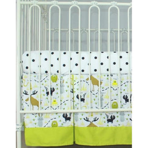 Woodland Animals Crib Bedding | Animal Print Baby Bedding Set-Crib Bedding Set-Jack and Jill Boutique