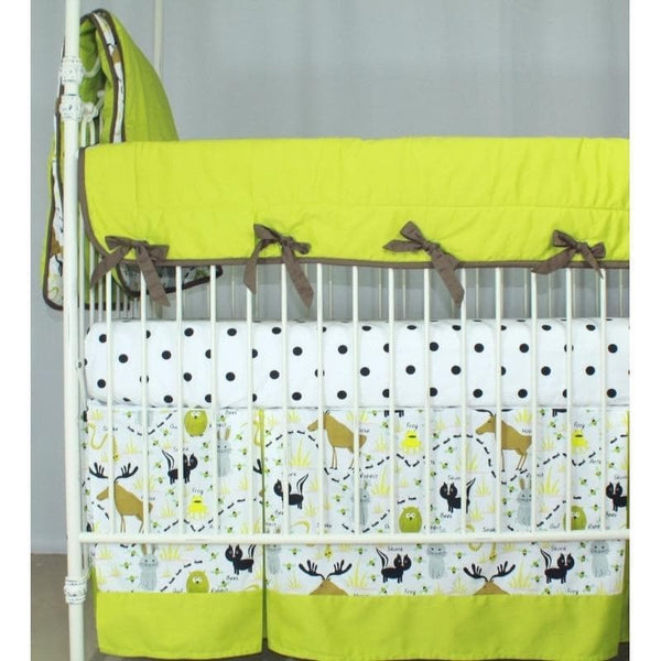 Woodland Animals Crib Bedding Animal Print Baby Bedding Set Jack