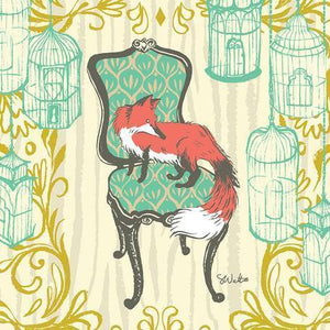Woodland Wonderland - Fox | Canvas Wall Art-Canvas Wall Art-Jack and Jill Boutique