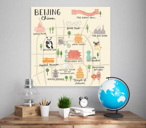 World Traveler - Beijing China Wall Art-Wall Art-Jack and Jill Boutique