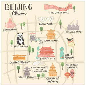 World Traveler - Beijing China Wall Art-Wall Art-Jack and Jill Boutique