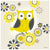 Yellow and Grey Owl Wall Art-Wall Art-Jack and Jill Boutique