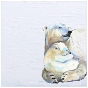 You And Me Polar Bears Wall Art-Wall Art-Jack and Jill Boutique