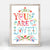 You Are So Loved Mini Framed Canvas-Mini Framed Canvas-Jack and Jill Boutique