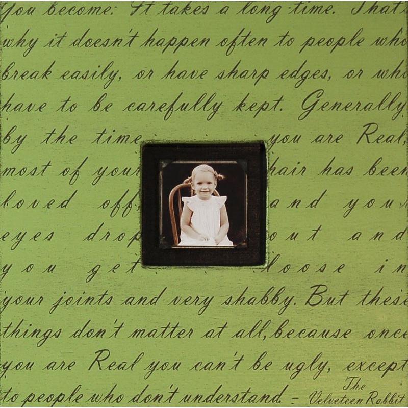 Handmade Wood Photobox with quote "You Become"-Photoboxes-Jack and Jill Boutique