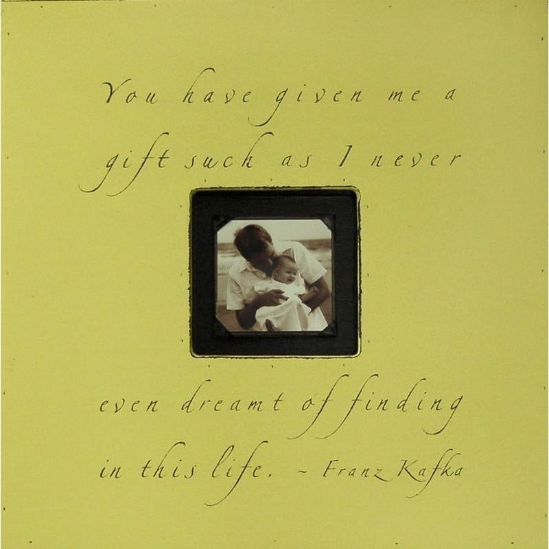 Handmade Wood Photobox with quote "You Have Given Me"-Photoboxes-Jack and Jill Boutique