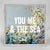 You Me & The Sea Mini Framed Canvas-Mini Framed Canvas-Jack and Jill Boutique