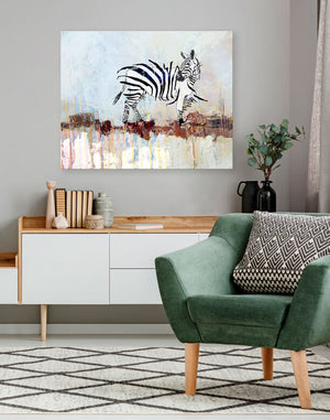 Zebra Stripes Wall Art-Wall Art-Jack and Jill Boutique